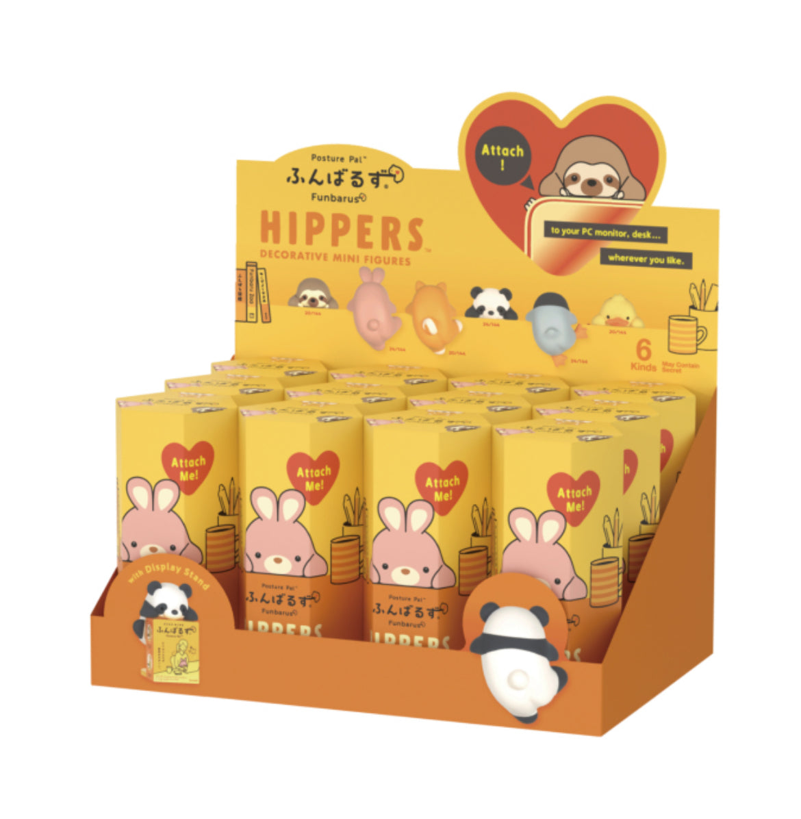 HIPPERS キャラクターイラスト 40個セット Posture Pals Hipper Blind Box – Mochi Kids