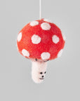 Hanging Mushroom Ornament