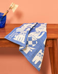 Kitchen Cats Woven Tea Towel