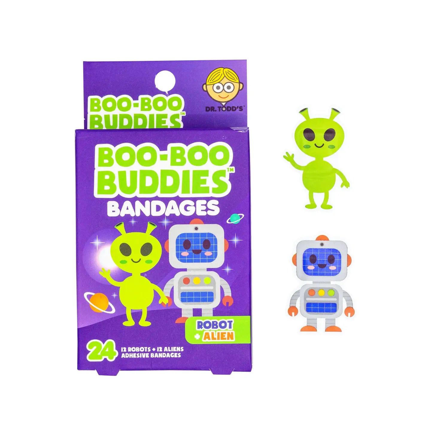 Robot and Alien Bandages by Boo-Boo Buddies