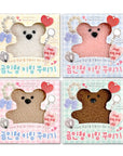 DIY Teddy Bear Keychain Decoration Kit by K-Wonderland