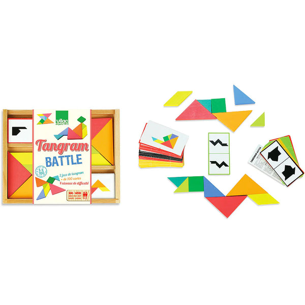 Tangram Battle Game by Vilac – Mochi Kids