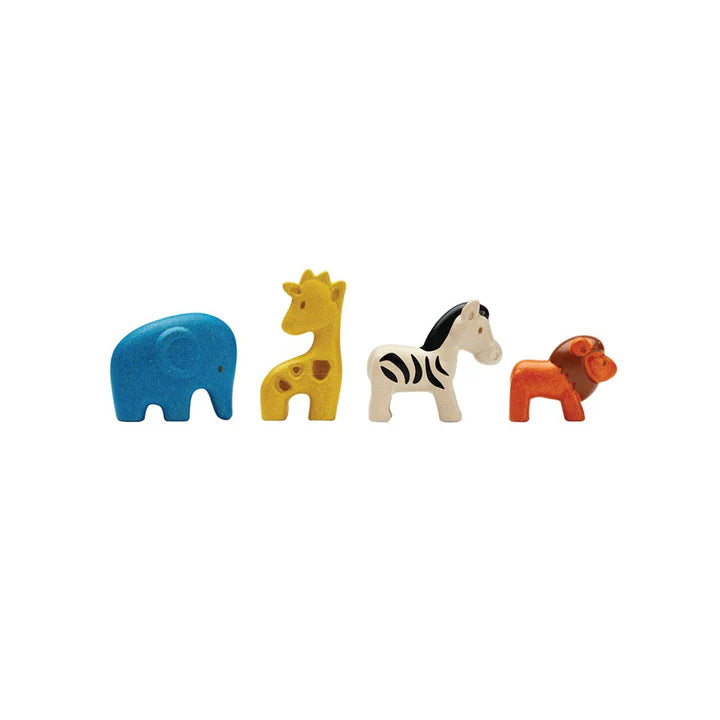 Wild Animals Set by Plan Toys