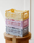 Small Folding Crate (More Colors)