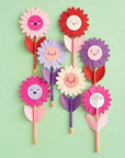 Flower Pencils Valentine Card Kit by Paper Source