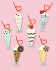 Milkshakes with Straws Valentine Card Kit by Paper Source