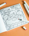 Cute & Cozy Coloring: Spooky by Beckycas