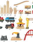 Cargo Railway Deluxe Set by BRIO