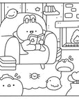 Cute & Cozy Coloring: Spooky by Beckycas