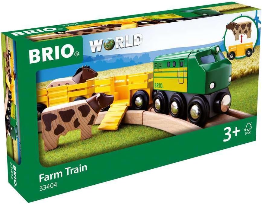 Farm Train Set by BRIO