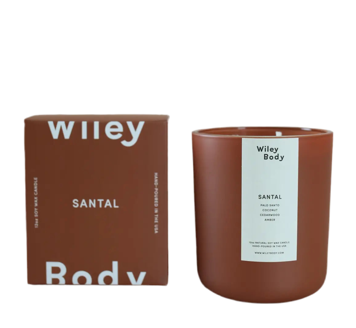 The Candle- Santal by Wiley Body