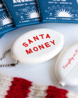 SALE Santa Money Coin Pouch by Three Potato Four