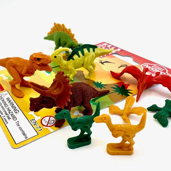 Dinosaur Eraser Set by Iwako