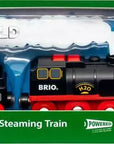 Battery-Operated Steaming Train by BRIO
