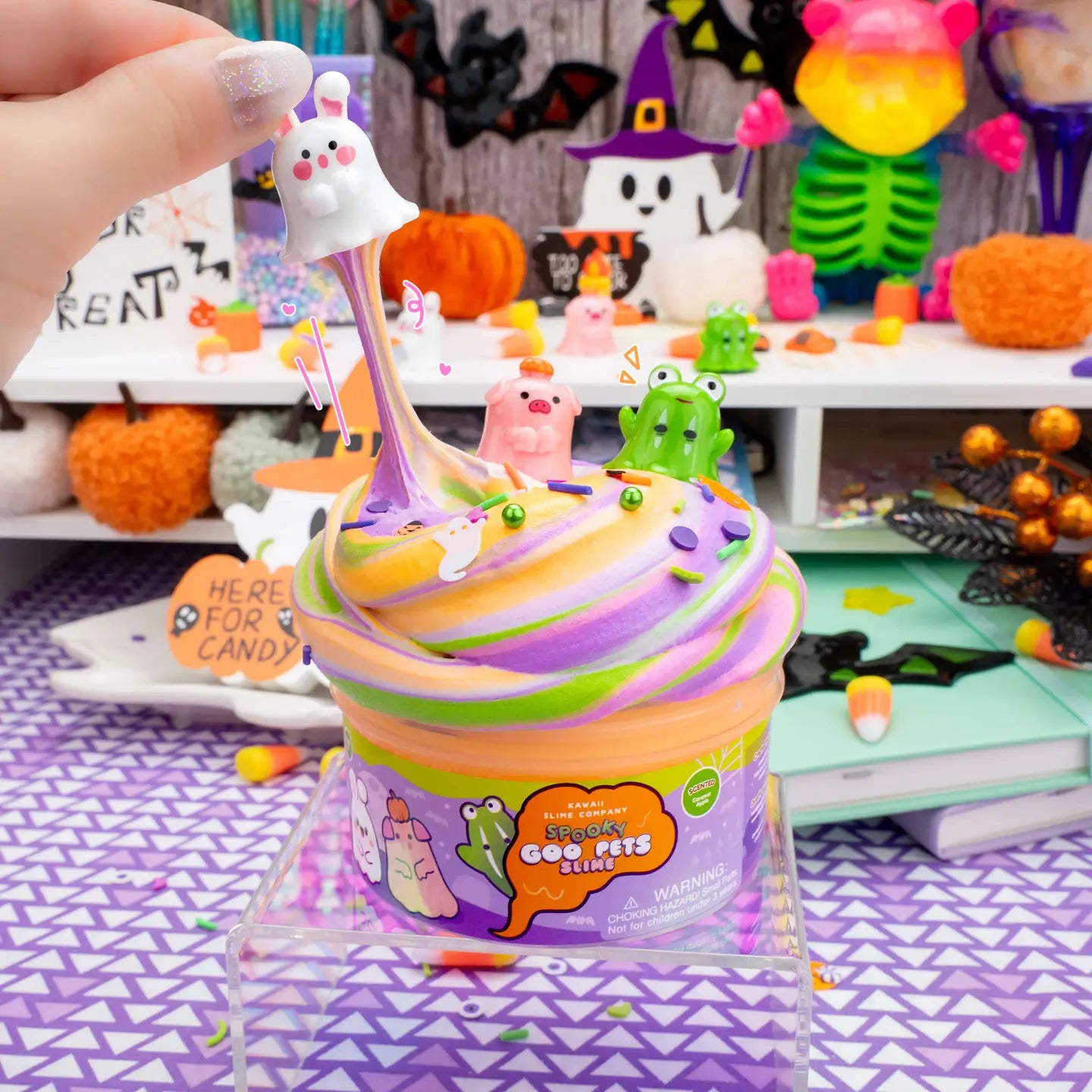 Spooky Goo Pets Slime by Kawaii Slime Company