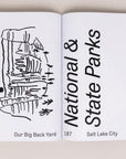 Block Letters Salt Lake City Book by Copy That Studio
