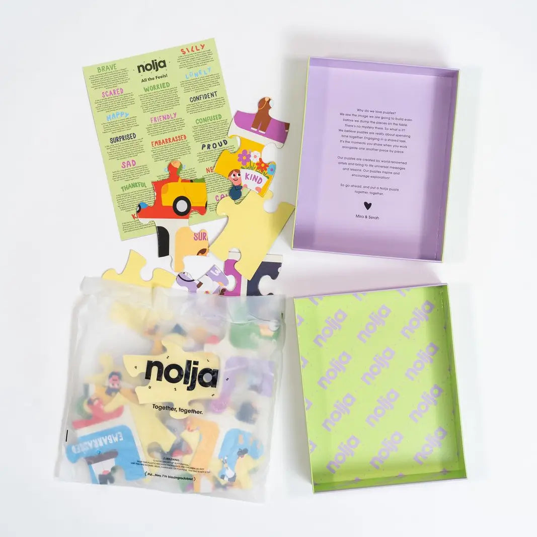 All the Feels- 36 Extra Large Piece Puzzle by Nolja