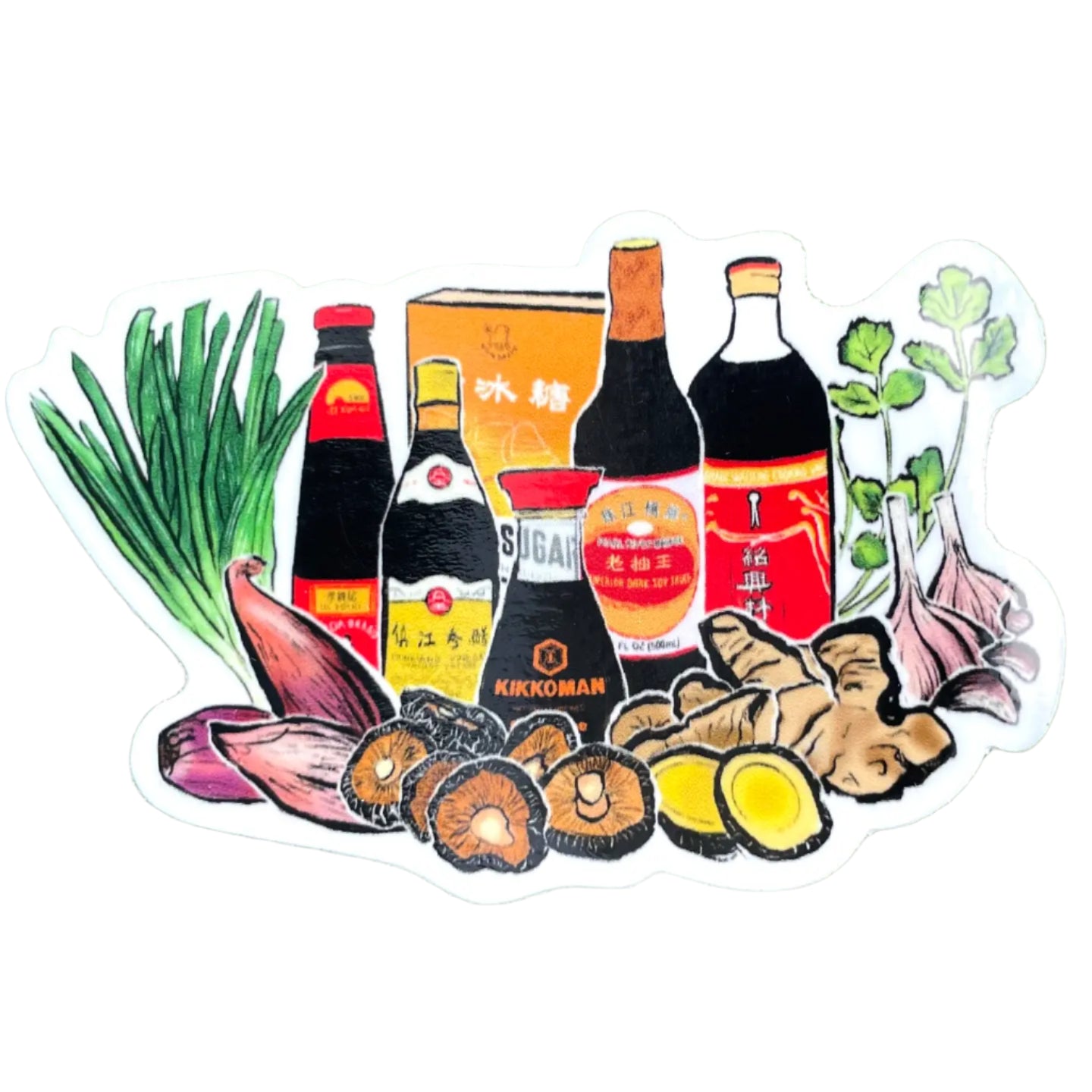 Asian Sauces Sticker by Menmin Made