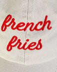 French Fries Foodie Adult Dad Hat by The Silver Spider