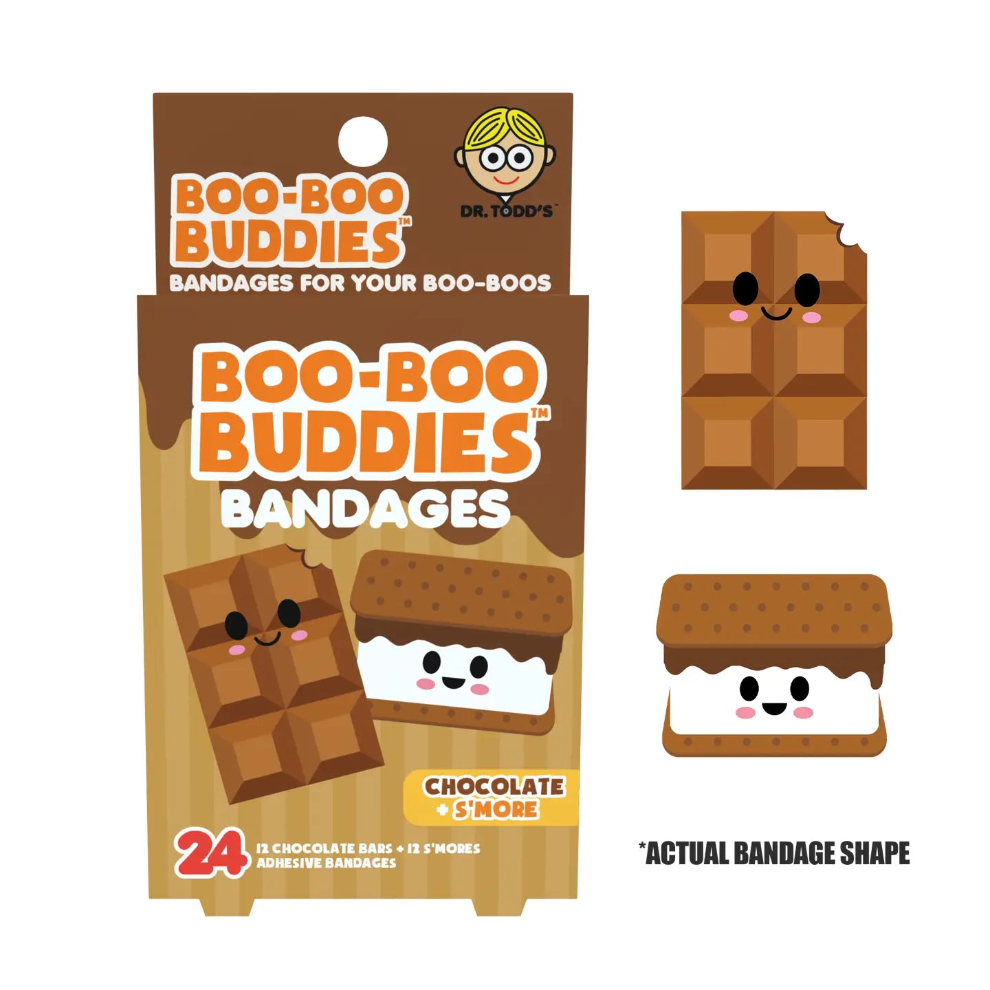 Chocolate and S'mores Bandages – Mochi Kids