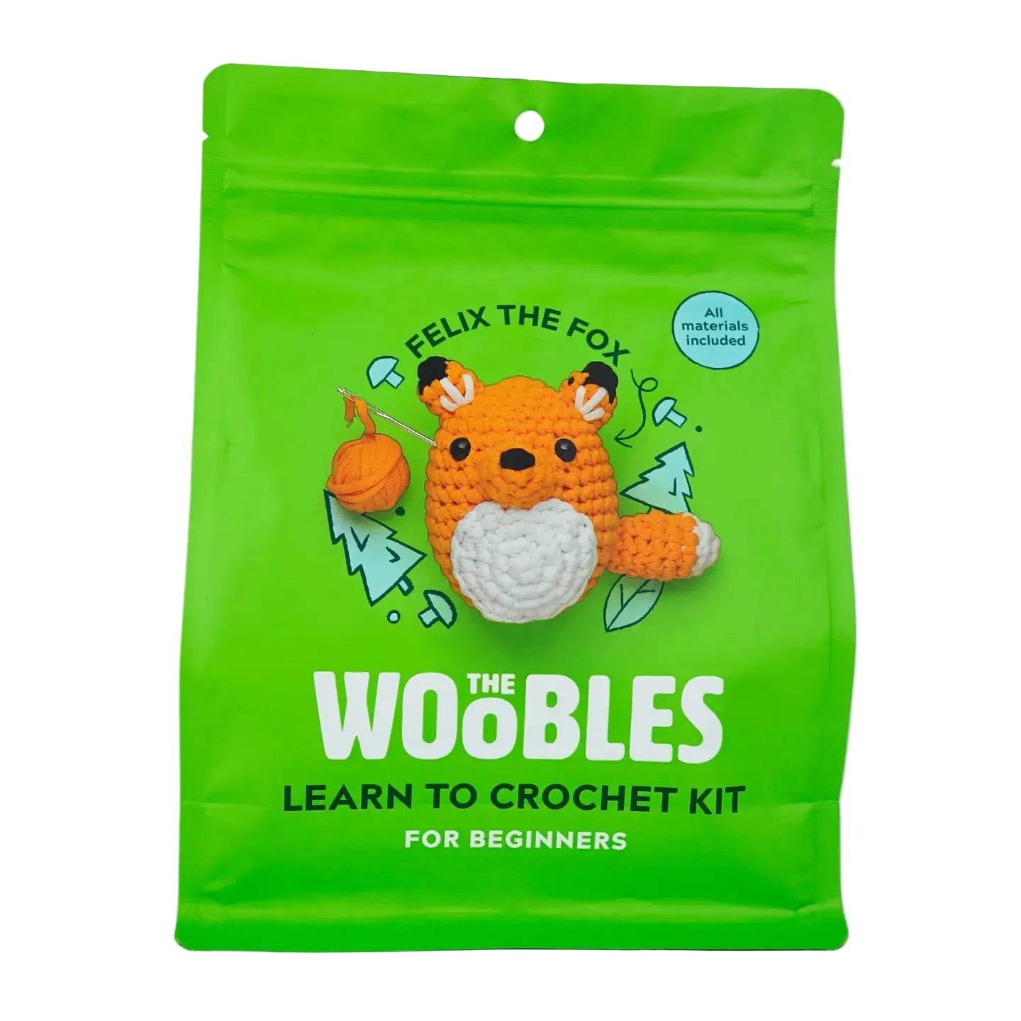 Felix the Fox Crochet Kit – Mochi Kids