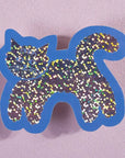 Cloud Cat Glitter Sticker by Baby Cats of California