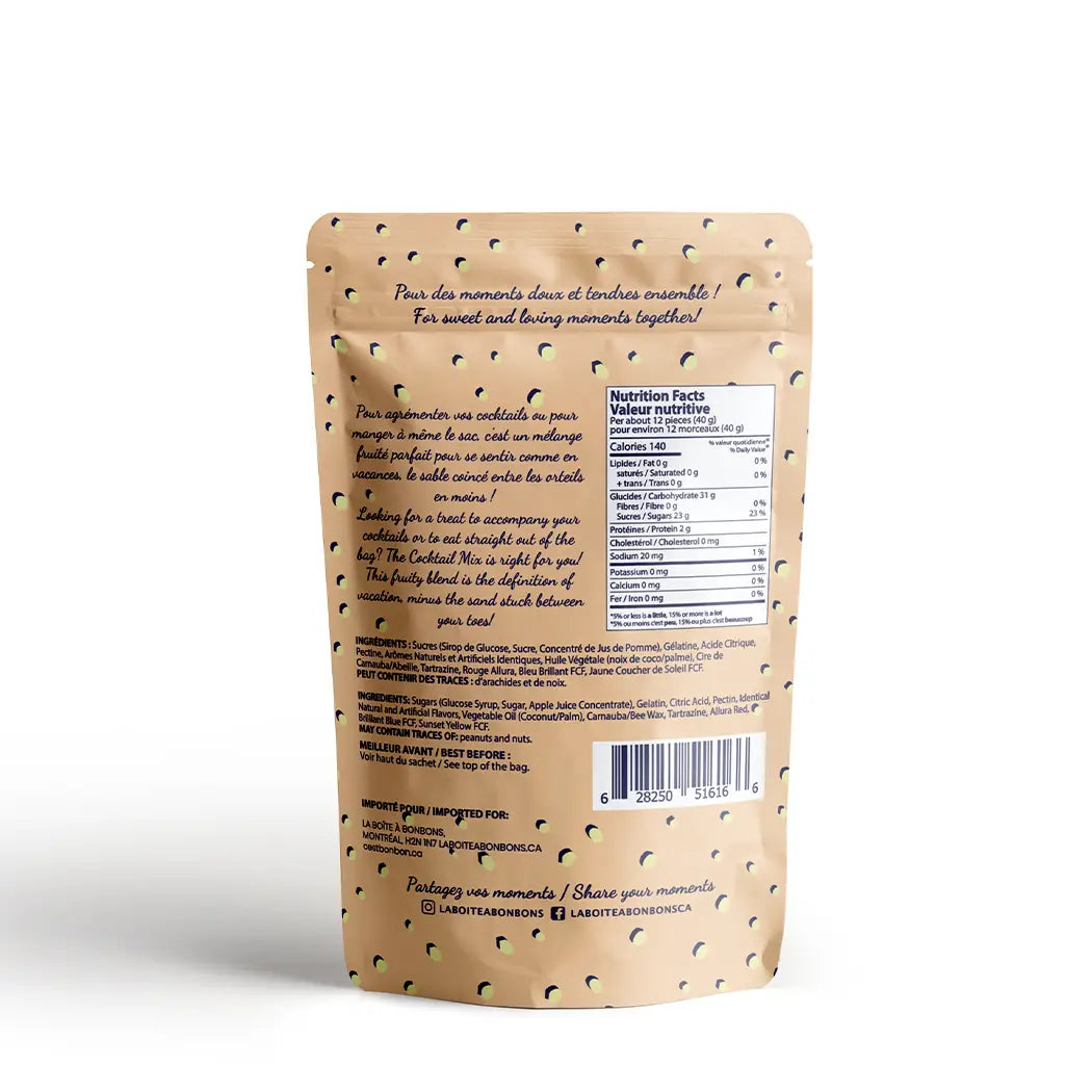 Cocktail Mix Gummies by La boîte à bonbons