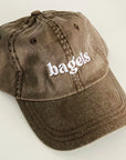 Bagels Foodie Adult Dad Hat by The Silver Spider
