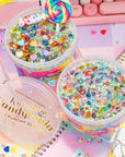 Rainbow Candytopia Crunchy Slime by The Kawaii Company