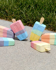 3 Color Popsicle Glitter Chalk 6 Pack