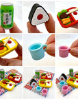 Picnic Eraser Set