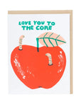 Love You To The Core Card By Egg Press