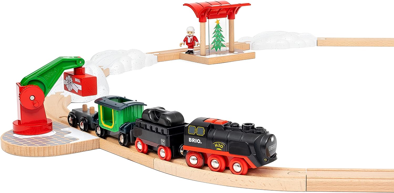 Christmas Steaming Train Set by BRIO