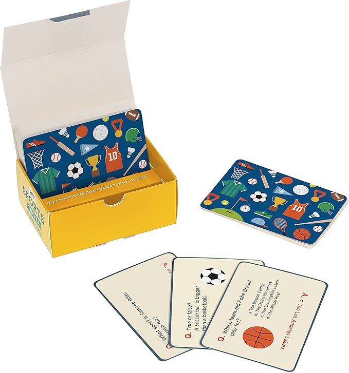 Sports Trivia Cards By Petit Collage