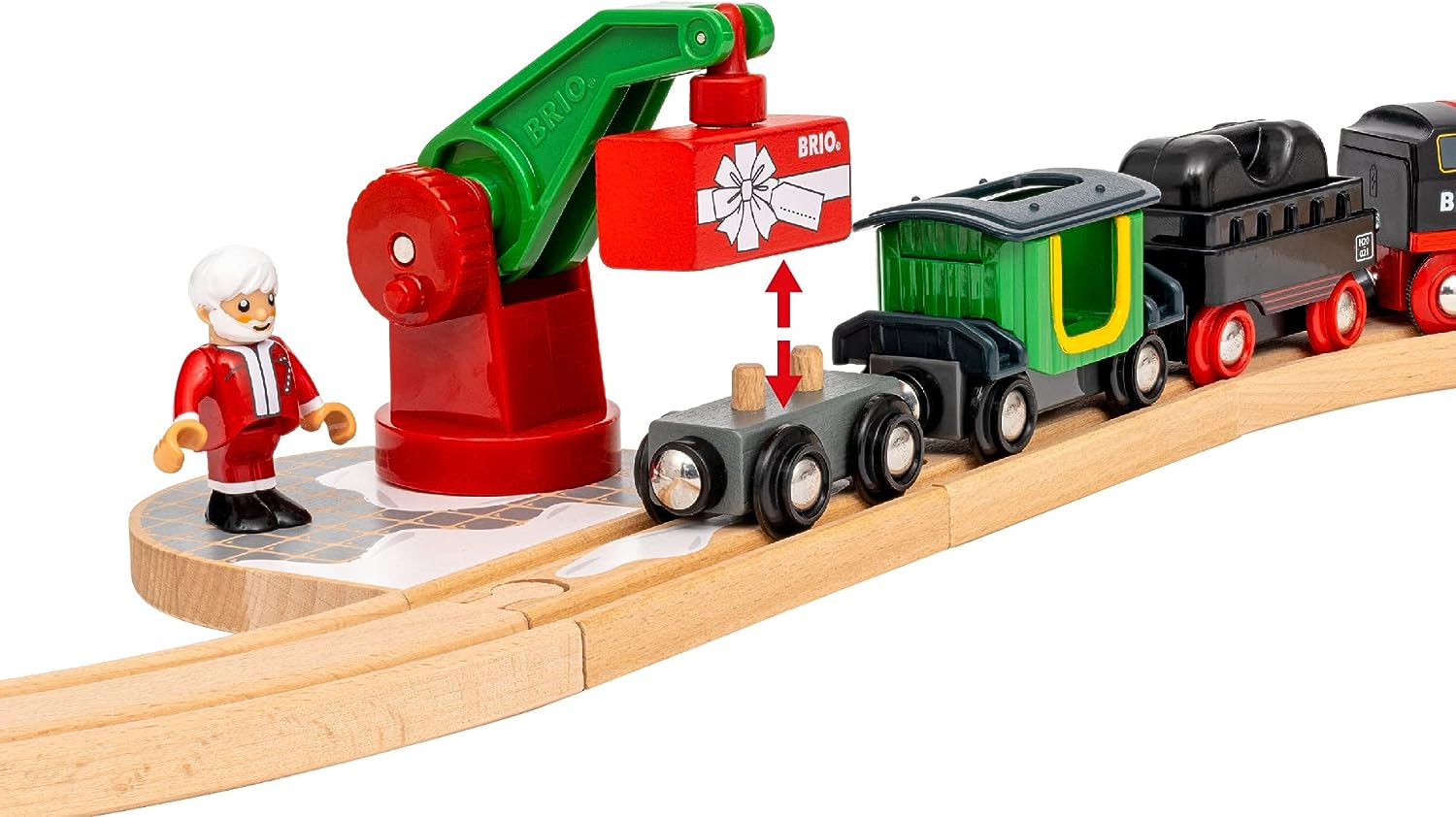 Christmas Steaming Train Set by BRIO