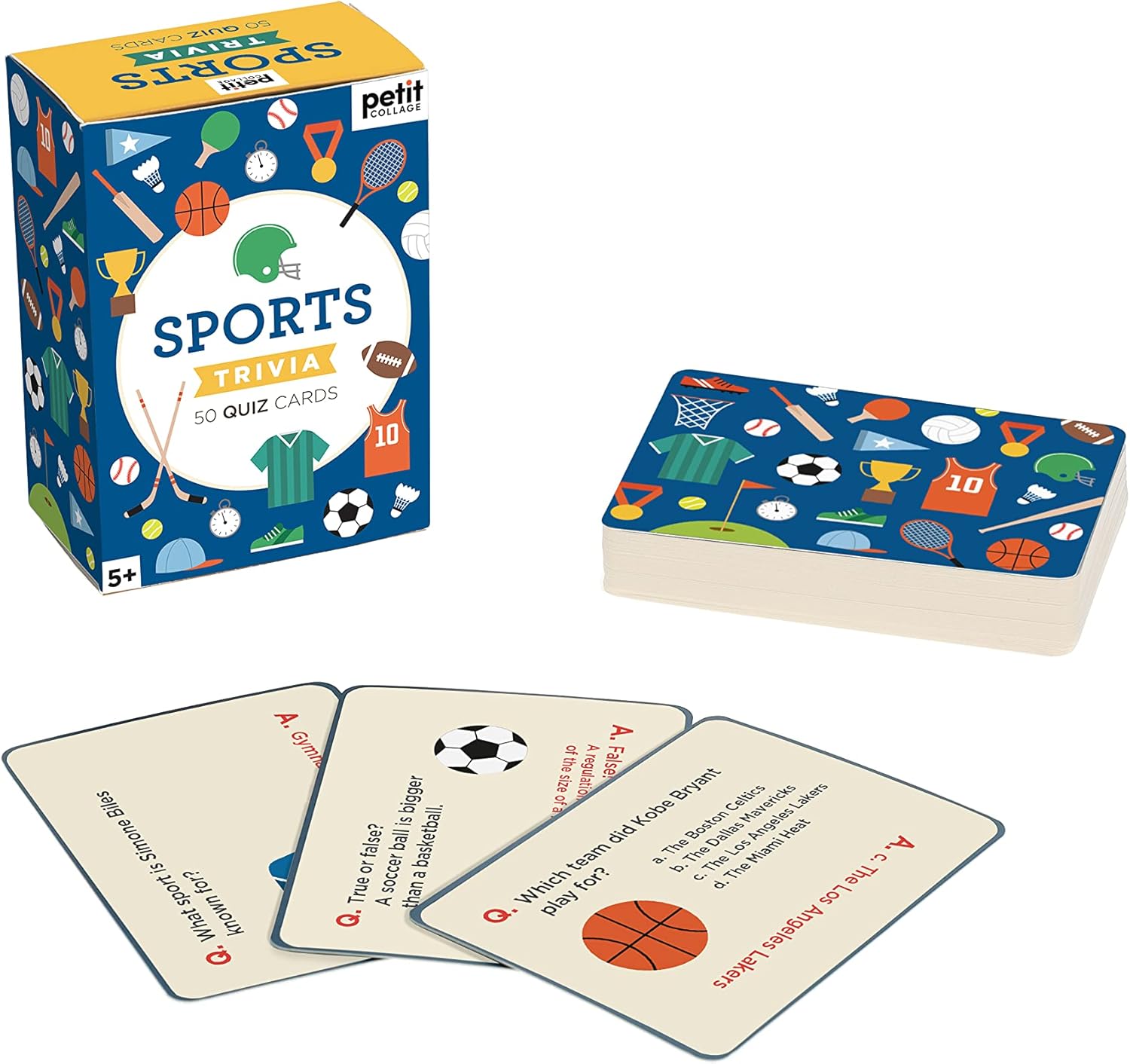 Sports Trivia Cards By Petit Collage