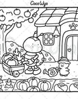 Cozy Friends Coloring Book
