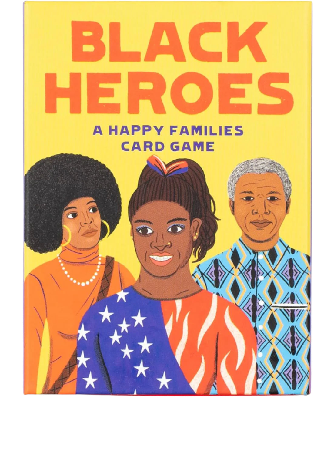 Black Heroes Go Fish Game by Laurence King