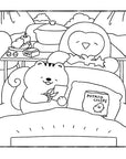 Cozy Charm Coloring Book