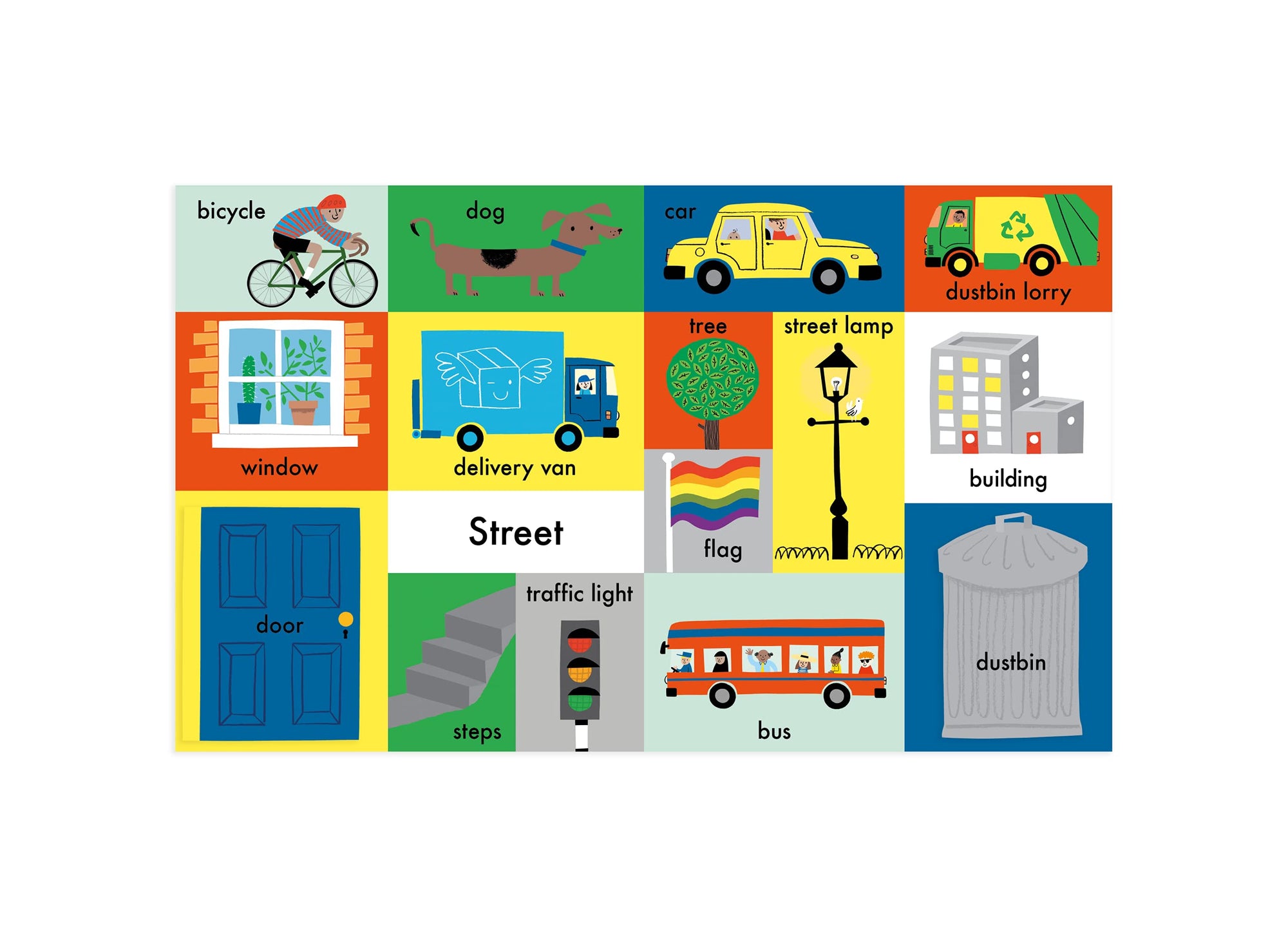 100 First Words: City Book by Edward Underwood