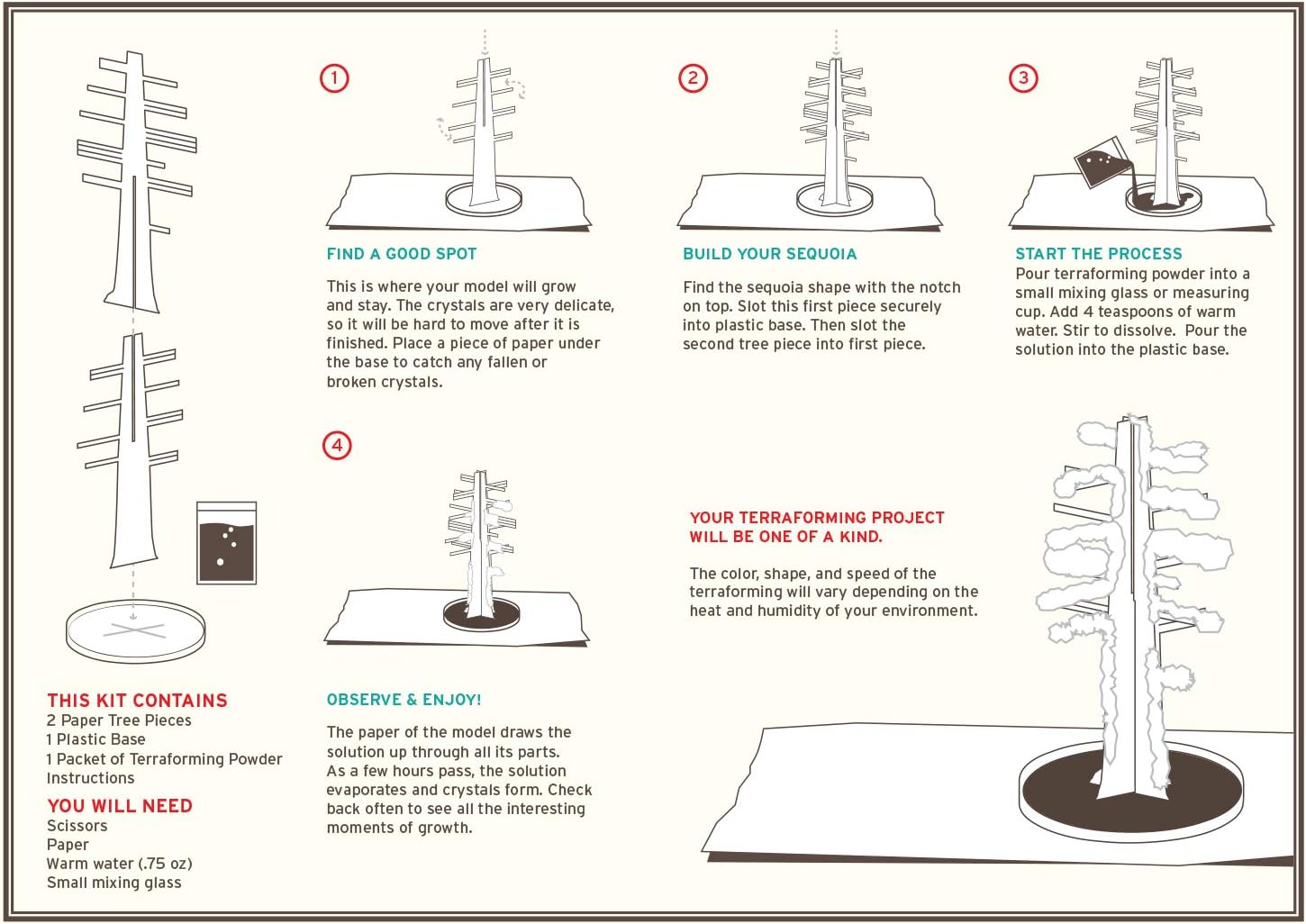 Crystal Growing Giant Sequoia by Copernicus Toys