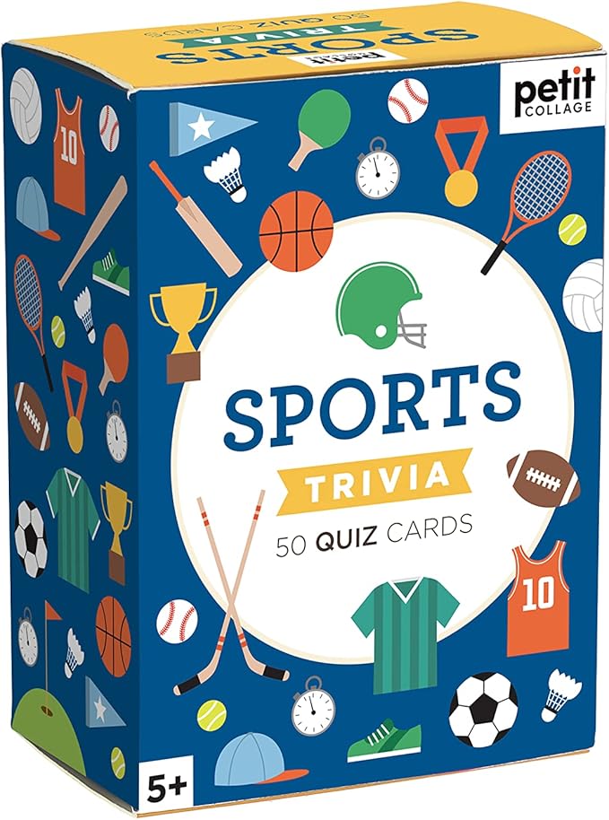 Sports Trivia Cards By Petit Collage