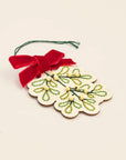 Stitched Mistletoe Decoration Kit by Cotton Twist