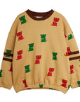 Kittens All Over Stripes Sweatshirt