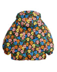 Violas All Over Hooded Puffer Jacket