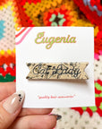 Cat Lady Hair Clip by Eugenia Kids