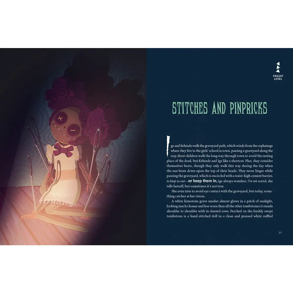 Ghostly, Ghastly Tales: Frights To Tell At Night by Anastasia Garcia & Teo Scaffa