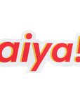 Aiya 哎呀 Glossy Vinyl Sticker by Menmin Made