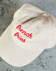 French Fries Foodie Adult Dad Hat by The Silver Spider