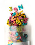 200pc Uppercase Magnetic Letters and Numbers